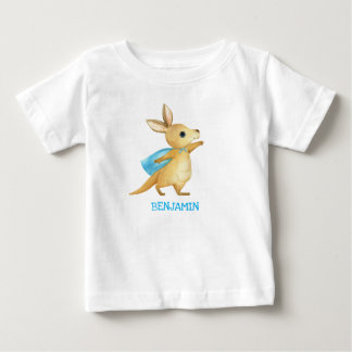 Cute Kangaroo - Nom de bébé Customisé Top Tshirt