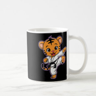 Cute Karate Tiger Martial Arts Funny For Kids Boys Coffee Mug