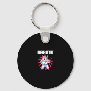 Cute Karate Unicorn - MMA Karate Japanese Martial Keychain