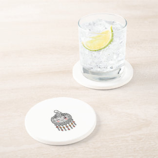 Cute Kawaii Amazigh Moroccan Silver Earring Cultur Coaster
