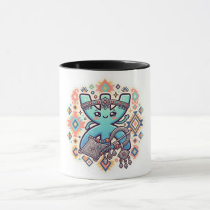 Cute Kawaii Amazigh Yaz Symbol Berber Sticker Mug
