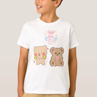 Cute Kawaii Angels & Teddy Bears T-Shirt