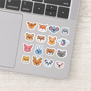 Cute Kawaii Animal Sticker Collection