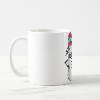 Cute Kawaii Anime Snow Fo  Deer  Aesthetic Japanes Coffee Mug