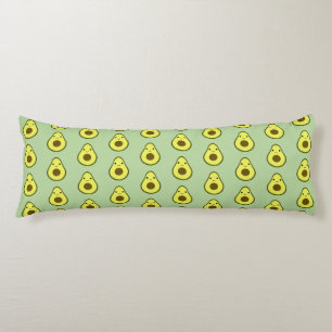 Cute Kawaii Avocado Body Pillow