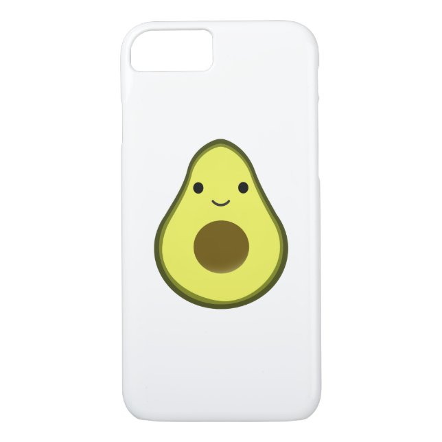 Cute Kawaii Avocado Case-Mate iPhone Case (Back)