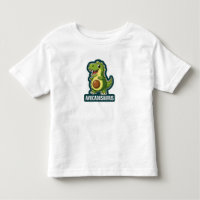 Cute Kawaii Avocadosaurus Dinosaur Funny Pun