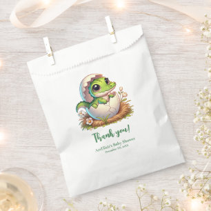 Cute Kawaii Baby Alligator Hatching Baby Shower Favour Bag