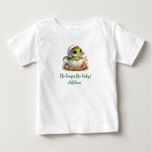 Cute Kawaii Baby Alligator Hatching Baby Shower T-Shirt