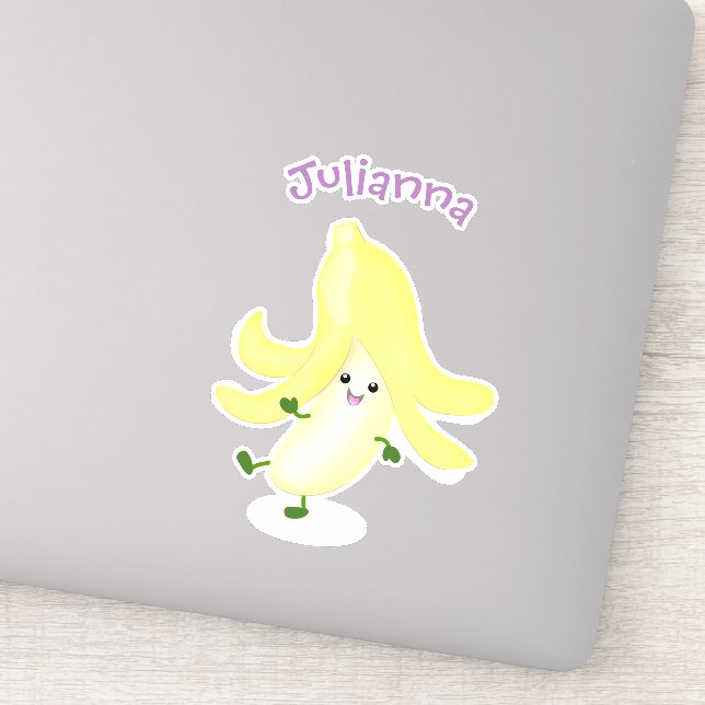 Cute kawaii banana cartoon (Detail)