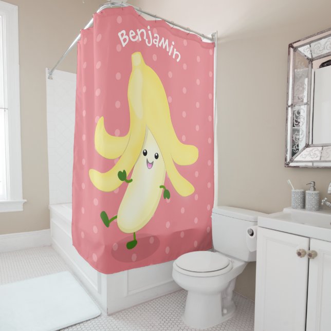 Cute kawaii banana cartoon (In Situ)
