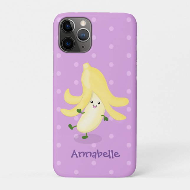 Cute kawaii banana cartoon Case-Mate iPhone case (Back)