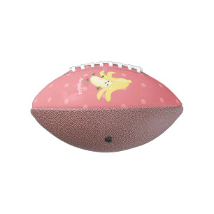 Cute kawaii banana cartoon football