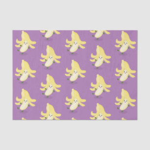 Cute kawaii banana cartoon tissue paper