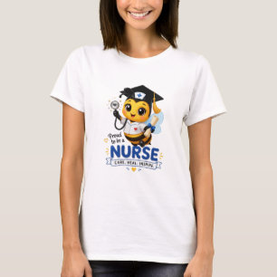Cute Kawaii Bee Nurse Graduation 2026 T-Shirt