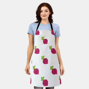 Cute Kawaii Beet Apron