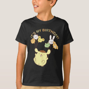 Cute Kawaii Birthday Shirt   Animal Balloon Tee