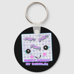 Cute Kawaii Bubble Wrap Keychain