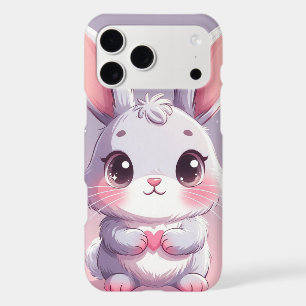Cute Kawaii Bunny Holding Heart