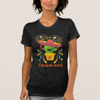 Cute Kawaii Cactus With Sombrero Cinco De Mayo