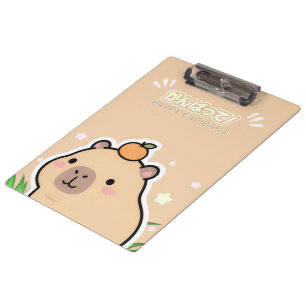 Cute Kawaii Capybara  Clipboard