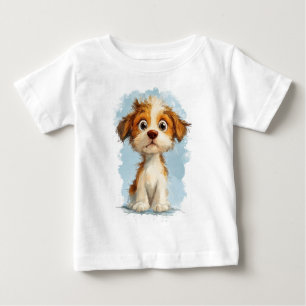 Cute Kawaii Cartoon Puppy Baby T-Shirt