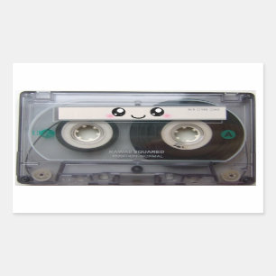 Cute Kawaii Cassette Tape Sticker