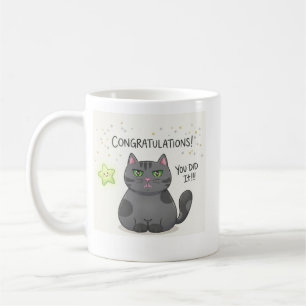 Cute Kawaii Cat Aesthetic Print Coffee Mug