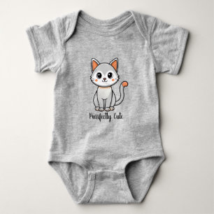 Cute Kawaii Cat Baby  - Purrfectly Cute Kitt Bodysuit