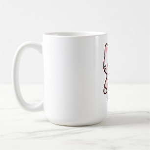 Cute Kawaii Cat in Sweater Coffee Mug