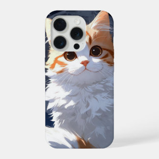 Cute Kawaii Cat  iPhone 15 Pro Case