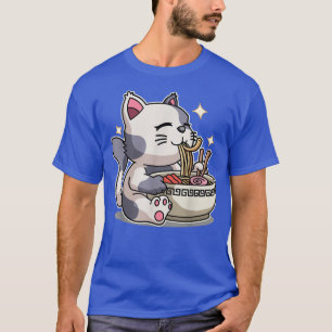 Cute Kawaii Cats Ramen  Cats Loverss Gift For Men  T-Shirt