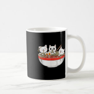 Cute Kawaii Cats Ramen Noodles Anime Japanese Cat  Coffee Mug