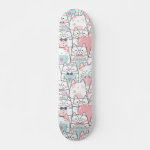 Cute Kawaii Cats with Hearts