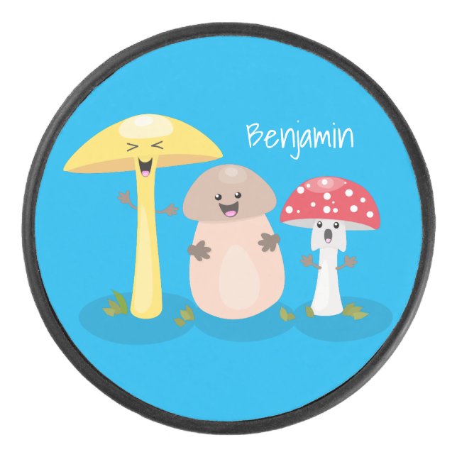 Cute kawaii champignon champignon toadstool (Devant)