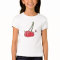 Cute kawaii cherries in love t shirt