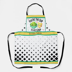 Cute Kawaii Chips and Dip Apron
