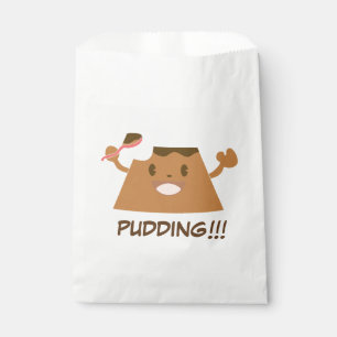 Cute Kawaii Chocolate PUDDING !!!! Favour Bag