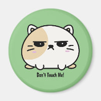 Cute Kawaii Chubby Angry Mochi Cat