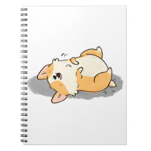 Cute Kawaii Corgi Dog Notebook