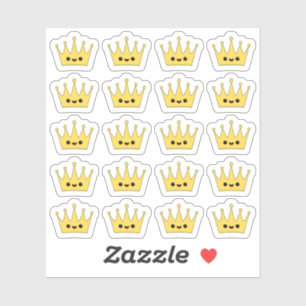 Cute Kawaii Crown Bujo Planner Decorative