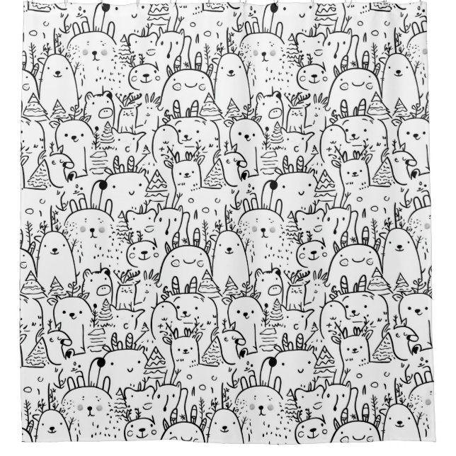 Cute Kawaii Doodle Characters (2) (Front)