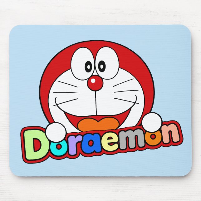 Cute Kawaii Doraemon Anime Mouse Pad (Front)