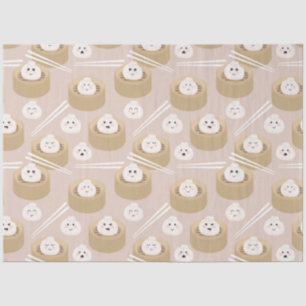 Cute Kawaii Dumplings Steamer Chopsticks  Tissue Paper