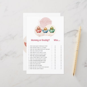 Cute Kawaii Egg Birds Pastel Coloured M or D Game