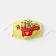 Cute kawaii French fries foodie fast food