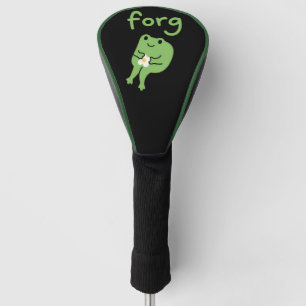 Cute Kawaii Frog Cake Meme Cute Aesthetic Forg  Golf Head Cover