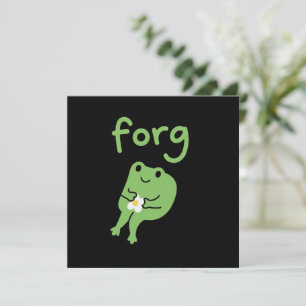 Cute Kawaii Frog Cake Meme Cute Aesthetic Forg Invitation