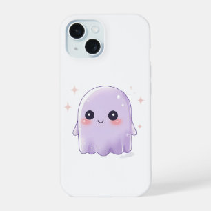 Cute Kawaii Ghost Phone Case   Pastel Halloween