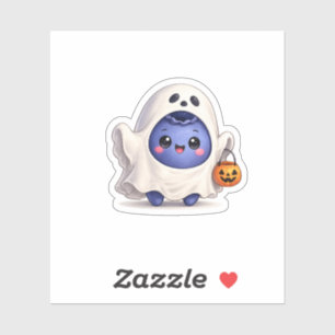 Cute Kawaii Ghost Sticker 